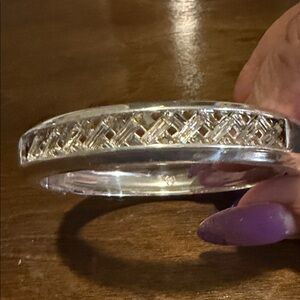 Brighton Silver Bangle Bracelet